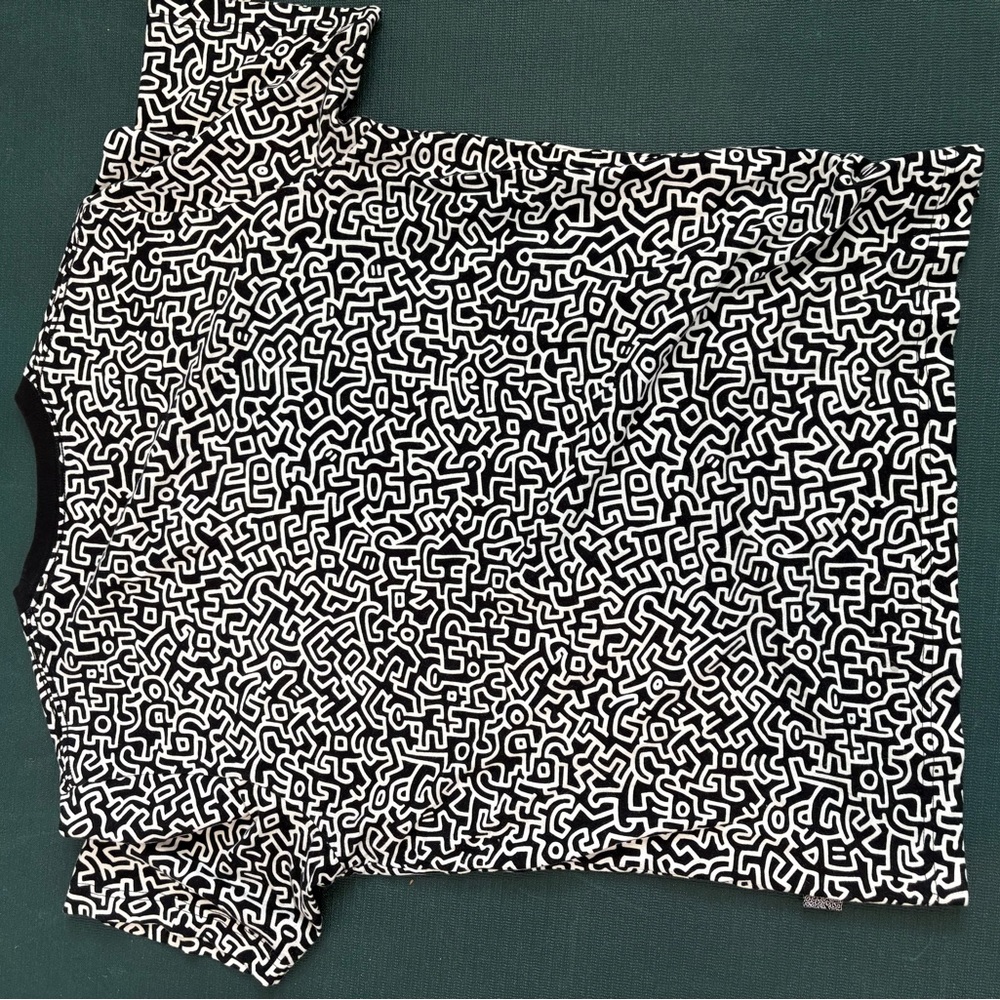 SPRZNY MOMA Special edition Black and White Patterned Men's Shirt - Picture 4 of 6